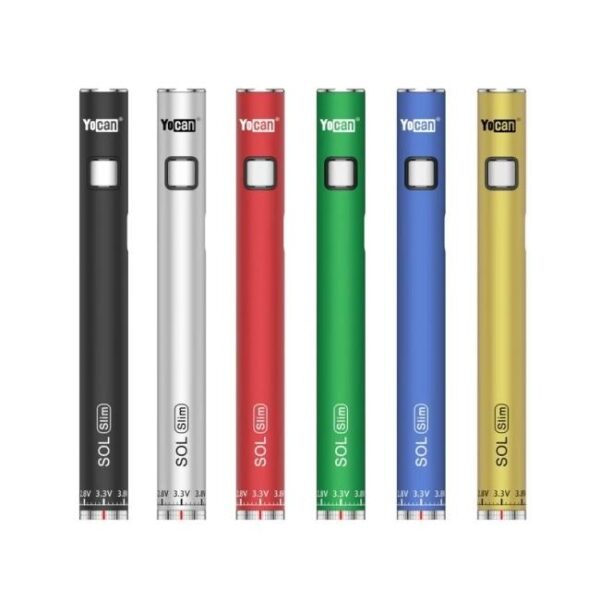 YOCAN SOL SLIM 350mAH BATTERY 20CT/ BOX