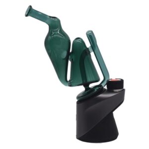 SMOQ GLASS PUFFCO TOP (TEAL COLOR)