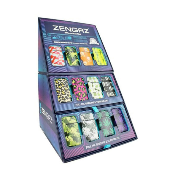 ZENGAZ TORCH LIGHTER 48CT / DISPLAY BOX