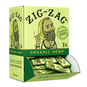 ZIG ZAG ORGANIC HEMP PAPER 1 1/4 PROMO PACK (48 BOOKLETS / 50 LEAVES)