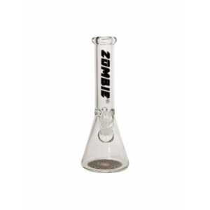 ZOMBIE GLASS 11" LIMED MOLEIC DESIGN WATER PIPE