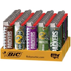 BIC LIGHTER GAME SERIES GREEN BAY PACKERS 50CT DISPLAY