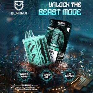 ELM BAR MB10000 5% DISPOSABLE (75ML) 10K PUFFS 5CT/ BOX
