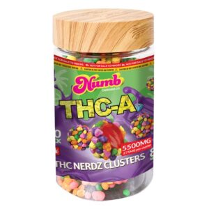 NUMB THC-A  THC NERDZ CLUSTERS 5500MG 20CT/BOX