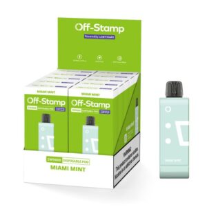 OFF STAMP SW9000 BY LOST MARY 5% RECH. DISPOSABLE (65ML) 9K PUFFS 5CT/ BOX