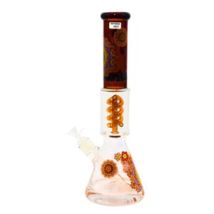 16'' FANCY PRINTED COLOR FULL SHOWER HEAD HEAVY DUTY WATER PIPE