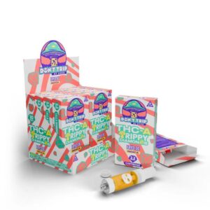 DONT TRIP BY DOZO THC-A TRIPPY DIAMONDS WITH MUSHROOM EXTRACT 2.2G CARTS 10CT/BOX
