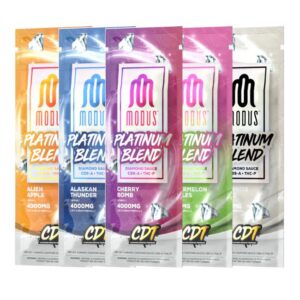 MODUS PLATINUM BLEND CDT DIAMOND SAUCE CB9-A + THC-P 2 X 2GM PRE ROLL JOINTS 10CT/ BOX