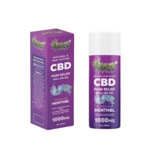 NARCO BY MOON BUZZ CBD PAIN RELIEF ROLL ON GEL COOLING MENTHOL 1000MG 3OZ BOTTLE