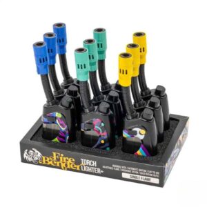 SPECIAL BLUE FIRE BENDER TORCH LIGHTER 9CT DISPLAY