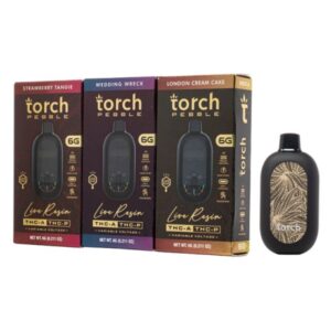 TORCH PEBBLE THCA + THCP LIVE RESIN 6GM DISPO 5CT/ BOX
