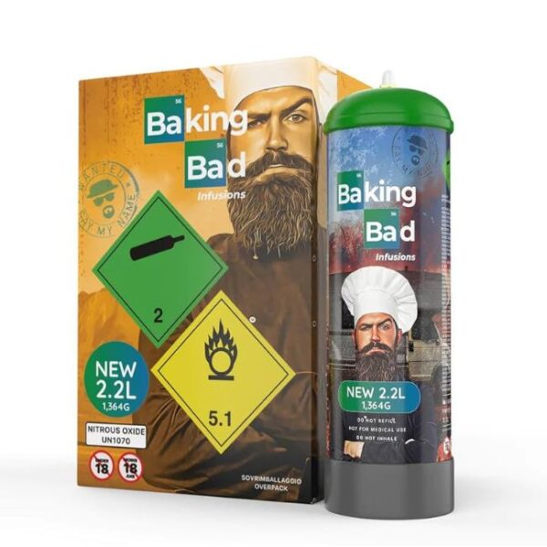 BAKING BAD 1364GM 2.2L CYLINDER CHARGER 2CT/ BOX