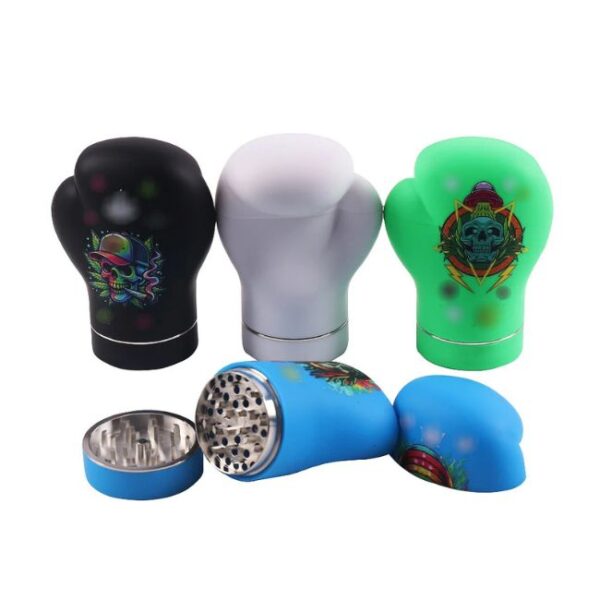 BOXING GLOVE 4 LAYERS HERB GRINDER - SINGLE