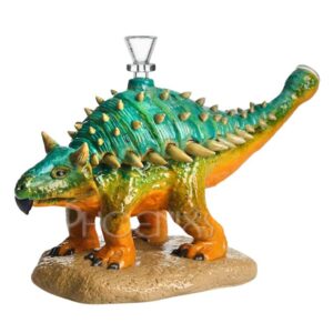 PHOENIX EXCLUSIVE DESIGN DINOSAUR SERIALS THICK 3D HAND PAINTING GLASS SMOKING WATER PIPE