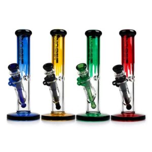 PHOENIX STAR COLORFUL STRAIGHT WATER PIPE 10 INCHES