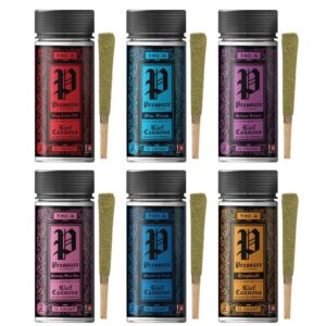 PRESSURE THC-A KIEF CANNONS 2GM PRE ROLLS JOINTS 10CT/ JAR