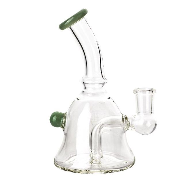 6 INCHES MINI GLASS WATER PIPE