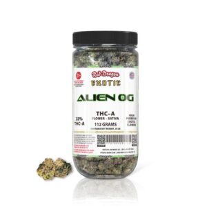 RED DRAGON EXOTIC THC-A FLOWER 112 GRAM JAR
