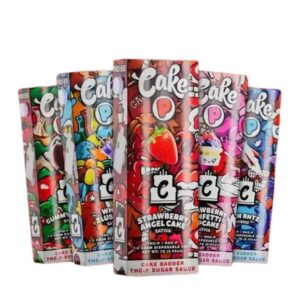 CAKE BADDER SUGAR SAUCE THC-P + HHC-P 7GM DISPO 5CT/ BOX