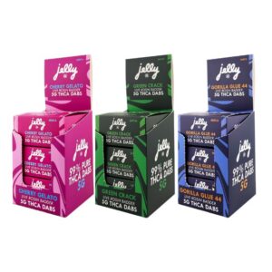 NYB JELLY LIVE ROSIN BADDER 99% PURE THCA 5GM DABS 3CT/ BOX