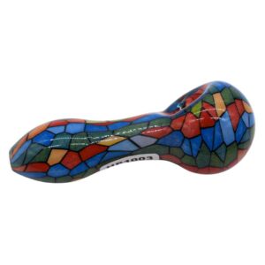 4'' FANCY COLOR FULL HEAVY DUTY HAND PIPE