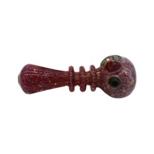 4'' 3 RIM FRIT FANCY HAND PIPE