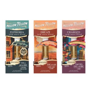 MELLOW FELLOW DESTINATION BLEND 2ML VAPE CARTRIDGE 6CT/DISPLAY
