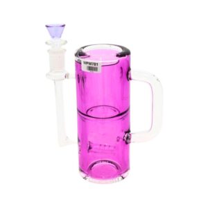 8" CUP DESIGN GLYCERIN GLASS WATER PIPE