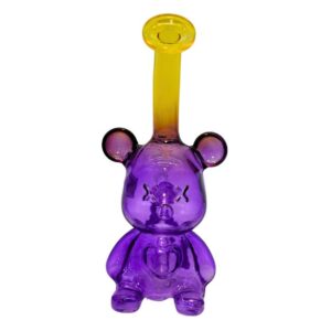 7" LOVE MOUSE MINI GLASS WATER PIPE
