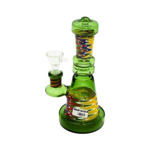 7" DOUBLE WIG WAG COLOURTUBE WATER PIPE