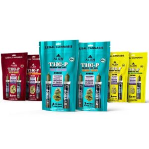 ALIEN THC-P KNOCKOUT BLEND PREMIUM 2 X 1.5GM PRE ROLLS JOINT 10CT/ BOX