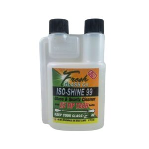 FRESH GLASS CO ISO SHINE 99 GLASS & QUARTZ CLEANER WITH EZ TIP TECH BOTTLE 8FL OZ`