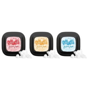 HIDDEN HILLS ZATICS CLUB CRYO CURED DIAMONDS THC-A + D9 + THC-B 2.5GM DAB 10CT/ BOX