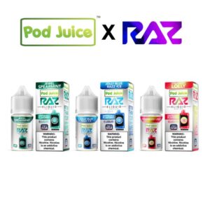 POD JUICE X RAZ SALT NIC 35MG (30ML)