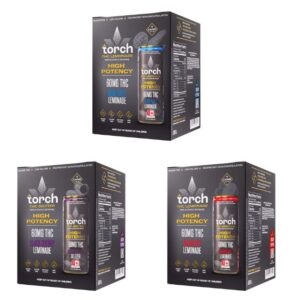 TORCH THC DRINK 60MG THC + 10MG CBD (12OZ 355ML / CAN) 4CT/BOX