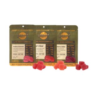 WILDWOOD BY WOODSTOCK THC LIVE RESIN 40GM GUMMIES 5CT/BAG
