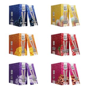 FVKD HOLEZ DIAMOND INFUSED HASH HOLEZ 2GM X 2PK PRE ROLLS JOINTS 10CT/ BOX