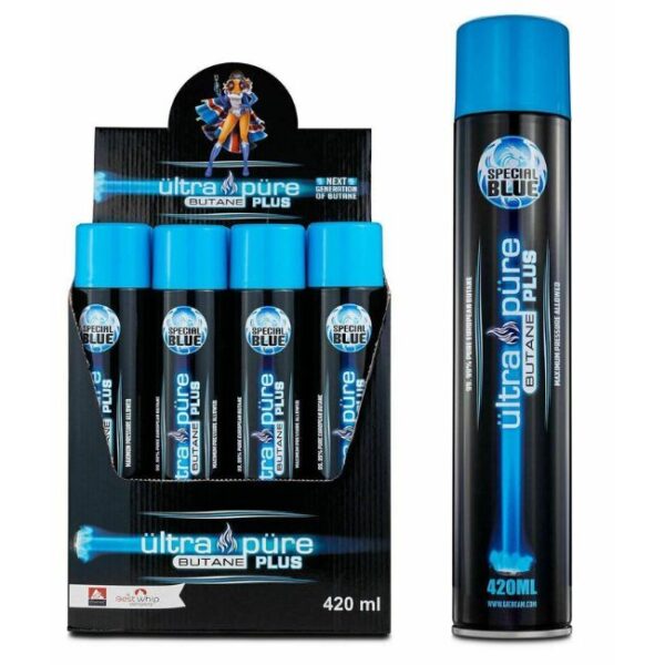 SPECIAL BLUE ULTRA PURE PLUS BUTANE 420ML 12/CT BOX