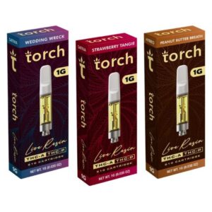 TORCH THCA + THCP LIVE RESIN 1GM 510 CART 5CT/ BOX