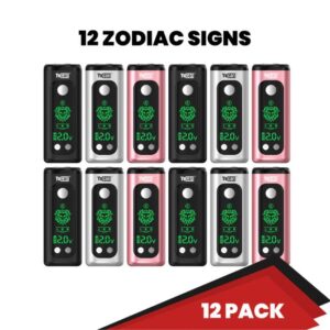 YOCAN KODO PLUS ZODIAC EDITION 900mAH VAPE BATTERY 12CT/ BOX