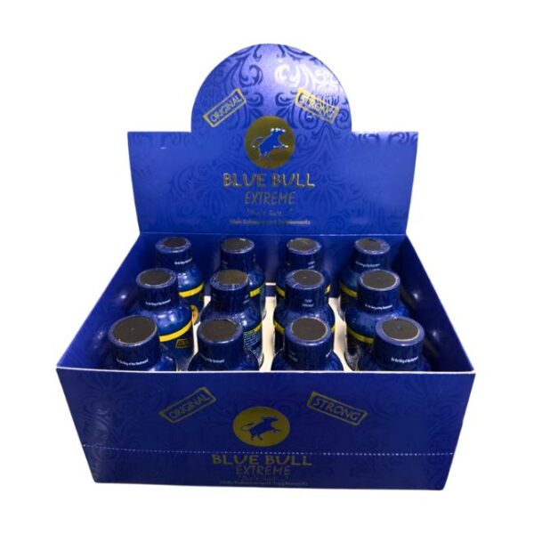 BLUE BULL EXTREME ''DONT QUIT'' MALE ENHANCEMENT 2FL.OZ SHOT 12CT/ BOX