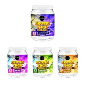 MOON BUZZ EXOTIC THCP 1.7GM PRE ROLLS JOINTS TUBE 20CT/ JAR