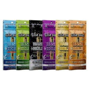 PIXIE DUST EXOTIC THCA HASH HOLE 2GM X 2PK PRE ROLL JOINTS 10CT/ BOX