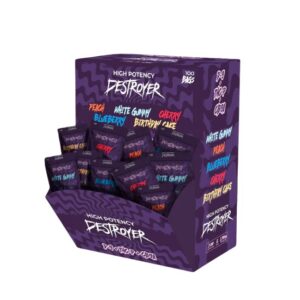 DESTROYER D9 + THCP + CB9A MIX FLAVOR 3000MG 2PK GUMMIES 100CT/ BOX