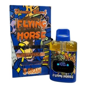 FLYING HORSE STONER BLEND THCP+HHC+D8 LIVE RESIN 3 IN 1 FLAVOUR 5GM DISPO 5CT/BOX