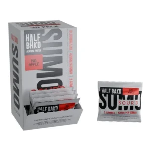 HALF BAKD SUMO SOUR'D THC-A + THC-P DELTA 9 10000+ MG 2PK GUMMIES 30CT/ BOX