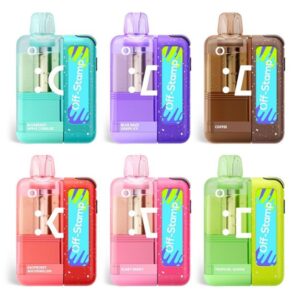 OFF STAMP CRYSTAL CUBE BY LOST MARY 5% BATTERY + POD (85ML) 35K PUFFS 5CT/ BOX