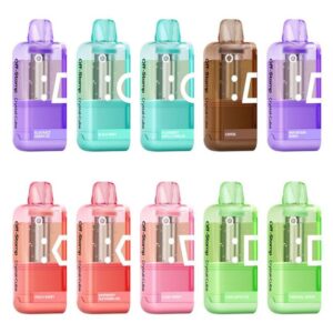 OFF STAMP CRYSTAL CUBE BY LOST MARY 5% DISPOSABLE REFILL POD (85ML) 35K PUFFS 5CT/ BOX