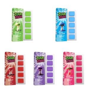 ZOUR DREAM 650MG VEGAN MUSHROOM GUMMIES 5CT/PK 10CT/BOX