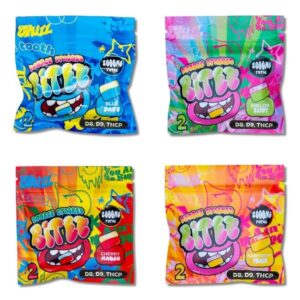DOUBLE STACKED BITEZ D8 + D9 + THC-P 2000MG/PK 2CT/PK 60PK/ BOX